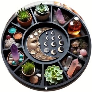 NEW! 2D Flat Wall Decoration with Crescent Moon!